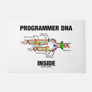 Programmierer DNA innerhalb des Fußmatte