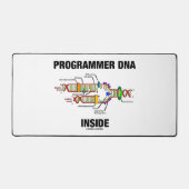Programmierer-DNA Inside Molekularbiologie Humor Schreibtischunterlage (Vorderseite)