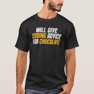 Programmierer-Entwickler geben Coding-Ratschläge f T-Shirt