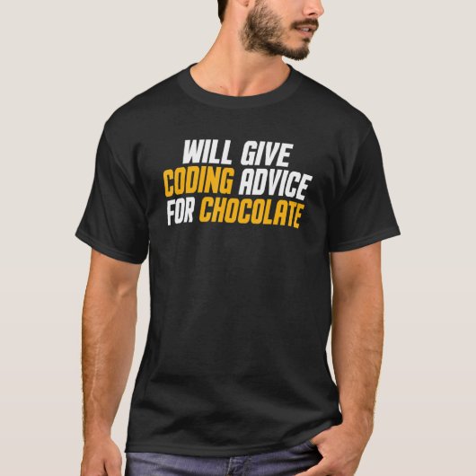 Programmierer-Entwickler geben Coding-Ratschläge f T-Shirt (Vorderseite)