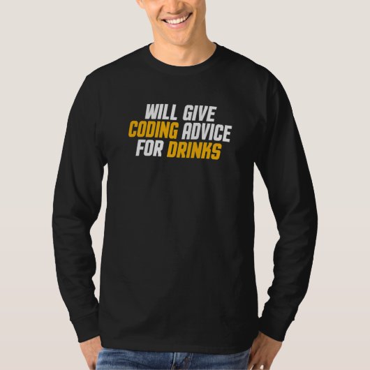 Programmierer Entwickler gibt Programmierberatung T-Shirt (Vorderseite)