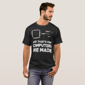 Programmierer Entwickler Software Funny Computer T-Shirt (Vorne ganz)