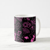 Programmierer für Computertechnik, rosa Kaffeetasse (VorderseiteRechts)