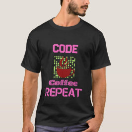 Programmierer für Computertechnik, rosa T-Shirt