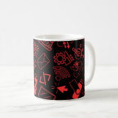 Programmierer für Computertechnik, rot Kaffeetasse (VorderseiteRechts)