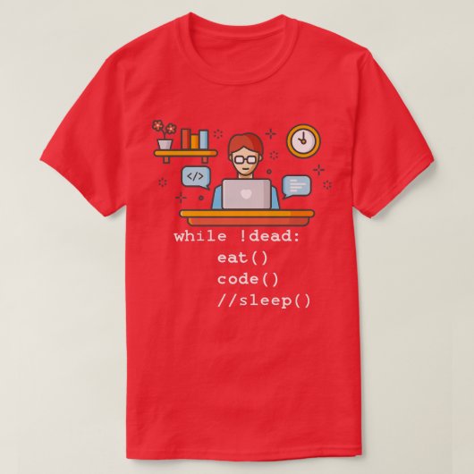 Programmierer für Computerwissenschaften Prem T-Shirt (Design vorne)