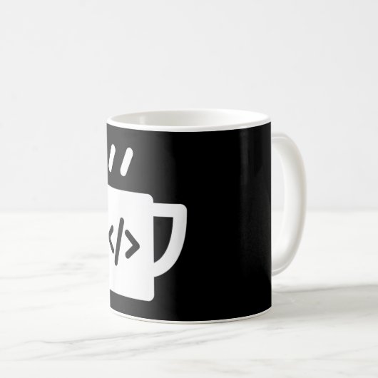 Programmierer für JavaScript-Code-Kaffee Kaffeetasse (VorderseiteRechts)