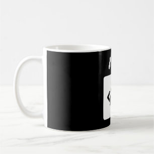 Programmierer für JavaScript-Code-Kaffee Kaffeetasse