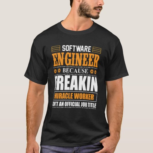 Programmierer für Software-Engineer 5 T-Shirt (Vorderseite)