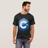 Programmierer Geek C Programmierung T-Shirt (Vorne ganz)