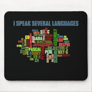 Programmierer haben mehrfache mousepad