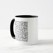 Programmierer haben mehrfache tasse (Vorderseite Links)