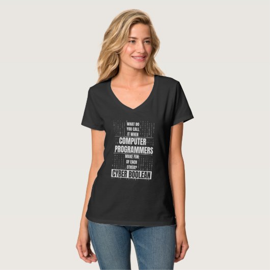 Programmierer Hilarious Coder Software Programmier T-Shirt (Vorderseite Vollansicht)