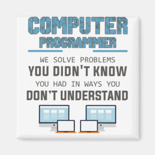 Programmierer-Informatiker Geschenk-IXe3i Magnet