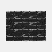 Programmierer Java Javascript Zögern Fleecedecke (Vorderseite (Horizontal))