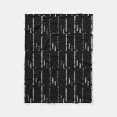 Programmierer Java Javascript Zögern Fleecedecke (Vorderseite)