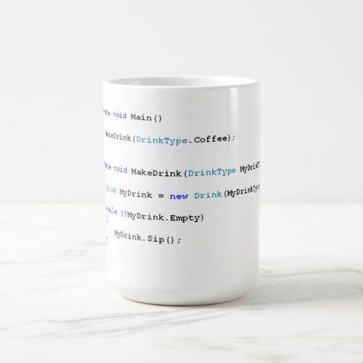 Programmierer-Kaffee-Tasse C scharfe Kaffeetasse (Mittel)