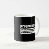 Programmierer Kaffeetasse (VorderseiteRechts)