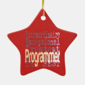Programmierer Keramik Ornament (Hinten)