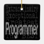 Programmierer Keramikornament (Rückseite)