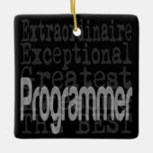 Programmierer Keramikornament (Vorderseite)