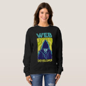 Programmierer Kodierung Programmiersprache Webentw Sweatshirt (Vorne ganz)