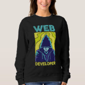 Programmierer Kodierung Programmiersprache Webentw Sweatshirt (Vorderseite)