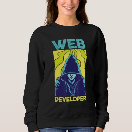 Programmierer Kodierung Programmiersprache Webentw Sweatshirt (Vorderseite)