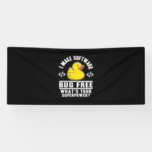 Programmierer machen Software-Fehler kostenlos Banner (Horizontal)