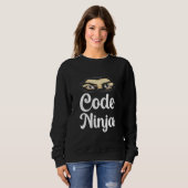 Programmierer Nerd Software Entwickler Geek Cod Sweatshirt (Vorne ganz)