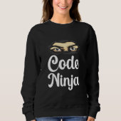 Programmierer Nerd Software Entwickler Geek Cod Sweatshirt (Vorderseite)