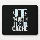 Programmierer nur in IT für den Cache Mousepad (Vorne)