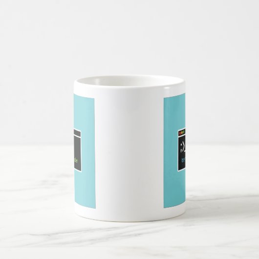 Programmierer-oder Kodierer-Kaffee-Tasse bezogen Kaffeetasse (Mittel)