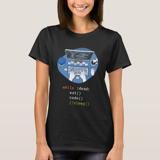 Programmierer PC-Programmierer T-Shirt (Vorderseite)