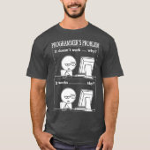 Programmierer Problem Spaß Programmierer Programmi T-Shirt (Vorderseite)