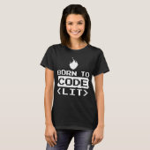 Programmierer-Programmiercoding T-Shirt (Vorne ganz)