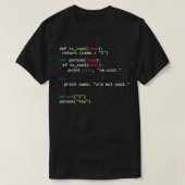 Programmierer-Programmierer-Programmierung von Com T-Shirt (Design vorne)