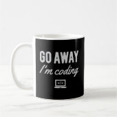 Programmierer-Programmierer-Software-Entwickler ge Kaffeetasse (Links)