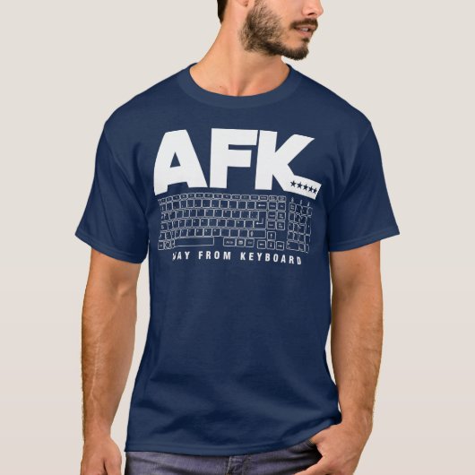 Programmierer-Programmierung von AFK weg von der T T-Shirt (Vorderseite)