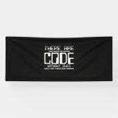Programmierer schreiben Code ohne Fehler Banner (Horizontal)
