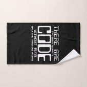 Programmierer schreiben Code ohne Fehler Handtuch (Handtuch)