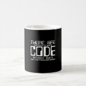 Programmierer schreiben Code ohne Fehler Kaffeetasse (Mittel)