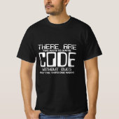 Programmierer schreiben Code ohne Fehler T-Shirt (Vorderseite)