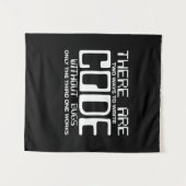 Programmierer schreiben Code ohne Fehler Wandteppich (Vorderseite (Horizontal))