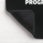 Programmierer schreiben Code und trinken Kaffee Mousepad (Ecke)