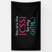 Programmierer Sie sind CSS zu meinem HTML Banner (Vertikal)