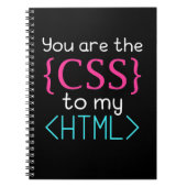 Programmierer Sie sind CSS zu meinem HTML Notizblock (Vorderseite)