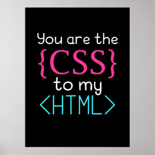 Programmierer Sie sind CSS zu meinem HTML Poster