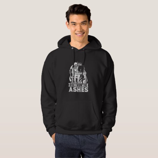 Programmierer Skeleton Developer Software Engineer Hoodie (Vorne ganz)