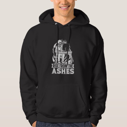 Programmierer Skeleton Developer Software Engineer Hoodie (Vorderseite)